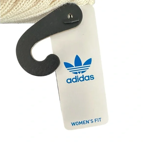 Adidas Cream Knit Beanie - Picture 3 of 5